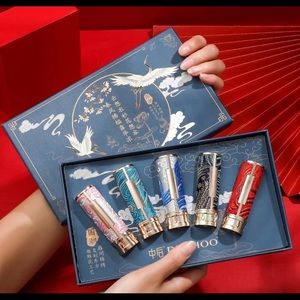 Chinese Carved Lipstick (5PC) Set. ACCEPTING ALL OFFERS!!!
